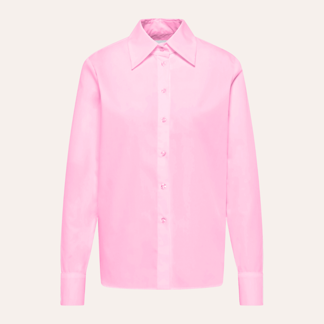 Elena Oxford shirt - Pink – EHE Apparel Elena Oxford shirt - Pink – EHE Apparel